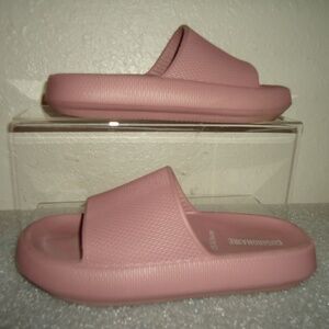 Cushion Waterproof Slide Sandals Pink Size-8/38